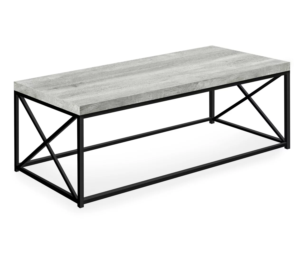 Gray Reclaimed Wood Look Coffee Table 3 Gray Reclaimed Wood Look Coffee Table