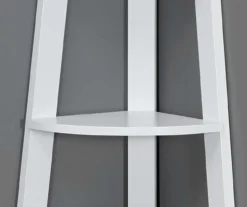 Monarch 5-Shelf Etagere Corner Bookcase -Chic Furniture Store 810542448 3