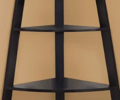 Monarch 4-Shelf Etagere Corner Bookcase -Chic Furniture Store 810542456 3