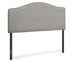 Monarch Linen Nailhead Trim Headboard -Chic Furniture Store 810542515 2