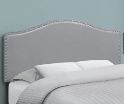 Monarch Faux Leather Button Tufted Headboard 27 Monarch Faux Leather Button Tufted Headboard -Chic Furniture Store 810542516 1