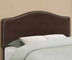 Monarch Faux Leather Button Tufted Headboard 30 Monarch Faux Leather Button Tufted Headboard -Chic Furniture Store 810542517 1