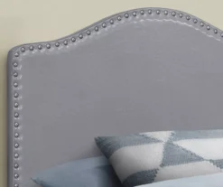 Monarch Faux Leather Button Tufted Headboard 41 Monarch Faux Leather Button Tufted Headboard -Chic Furniture Store 810542524 3