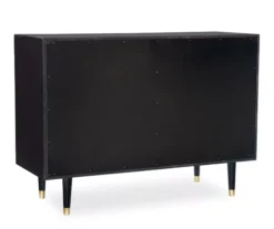 Urban Fresh Black & Gold 6-Drawer Textured Geometric Dresser -Chic Furniture Store 810543103 5