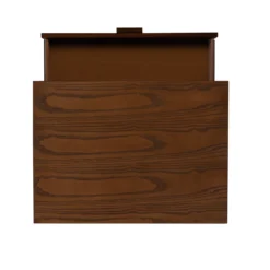 Shay Walnut 1-Drawer Wood Nightstand 10 Shay Walnut 1-Drawer Wood Nightstand -Chic Furniture Store 810543117 4