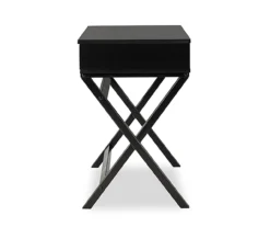 Kari Black Lift-Top Campaign Desk -Chic Furniture Store 810543173 4