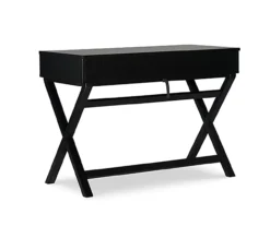 Kari Black Lift-Top Campaign Desk -Chic Furniture Store 810543173 5