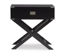 Cami Single Drawer X Base Accent Table -Chic Furniture Store 810543184 A0 2
