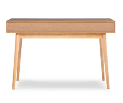 Nate Ash & White 2-Drawer Writing Desk -Chic Furniture Store 810543187 A2 4