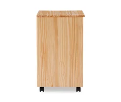 Craft Mate Natural Wood 6-Drawer Rolling Storage Cart -Chic Furniture Store 810543290 4