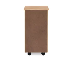 Craft Mate Natural Wood 6-Drawer Rolling Storage Cart -Chic Furniture Store 810543290 5