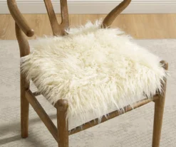 Emmitt Gray & Brown Faux Fur Wishbone Chair 16 Emmitt Gray & Brown Faux Fur Wishbone Chair -Chic Furniture Store 810543298 A0 10