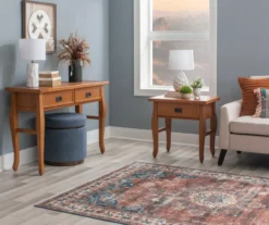 Denver Antique Pine 1-Drawer Curved Leg End Table -Chic Furniture Store 810543318 A0 10