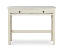 Brynn Antique White Geometric Writing Desk -Chic Furniture Store 810543367 3