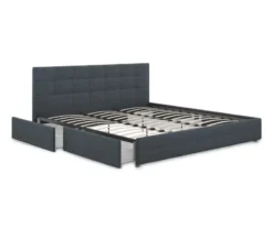 Atwater Living DHP Ryder Linen Upholstered Bed With Storage -Chic Furniture Store 810543641 3