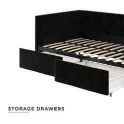 DHP Tallie Urban Twin Daybed With Storage -Chic Furniture Store 810543712 1