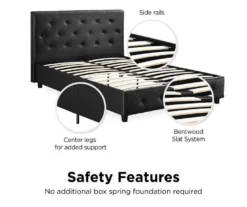 DHP Dana Faux Leather Upholstered Queen Bed -Chic Furniture Store 810543735 2