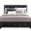 DHP Dana Faux Leather Upholstered Queen Bed 2 DHP Dana Faux Leather Upholstered Queen Bed -Chic Furniture Store 810543735 3