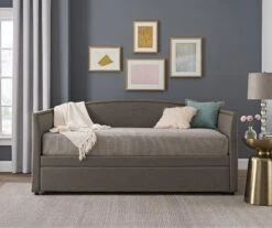 DHP Camila Gray Linen Twin Daybed -Chic Furniture Store 810543767 3