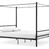 DHP Kate Black Metal Full Canopy Bed 2 DHP Kate Black Metal Full Canopy Bed -Chic Furniture Store 810543780 4