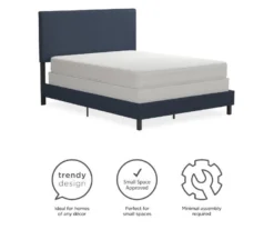 Atwater Living DHP Jazmine Linen Upholstered Queen Bed -Chic Furniture Store 810543815 1