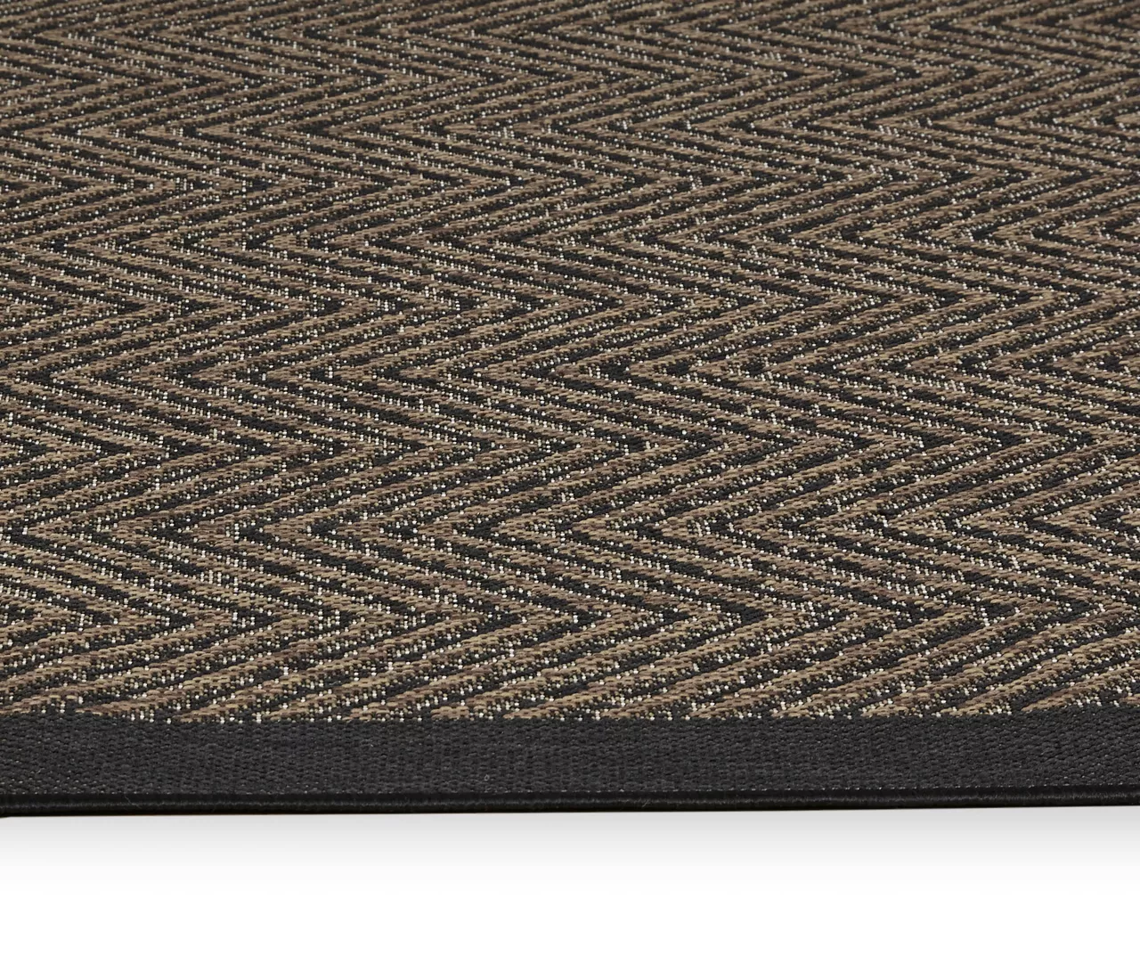 Biscayne Textured Chevron Outdoor Area Rug, (5' X 7') 5 Biscayne Textured Chevron Outdoor Area Rug, (5' X 7') - Image 3