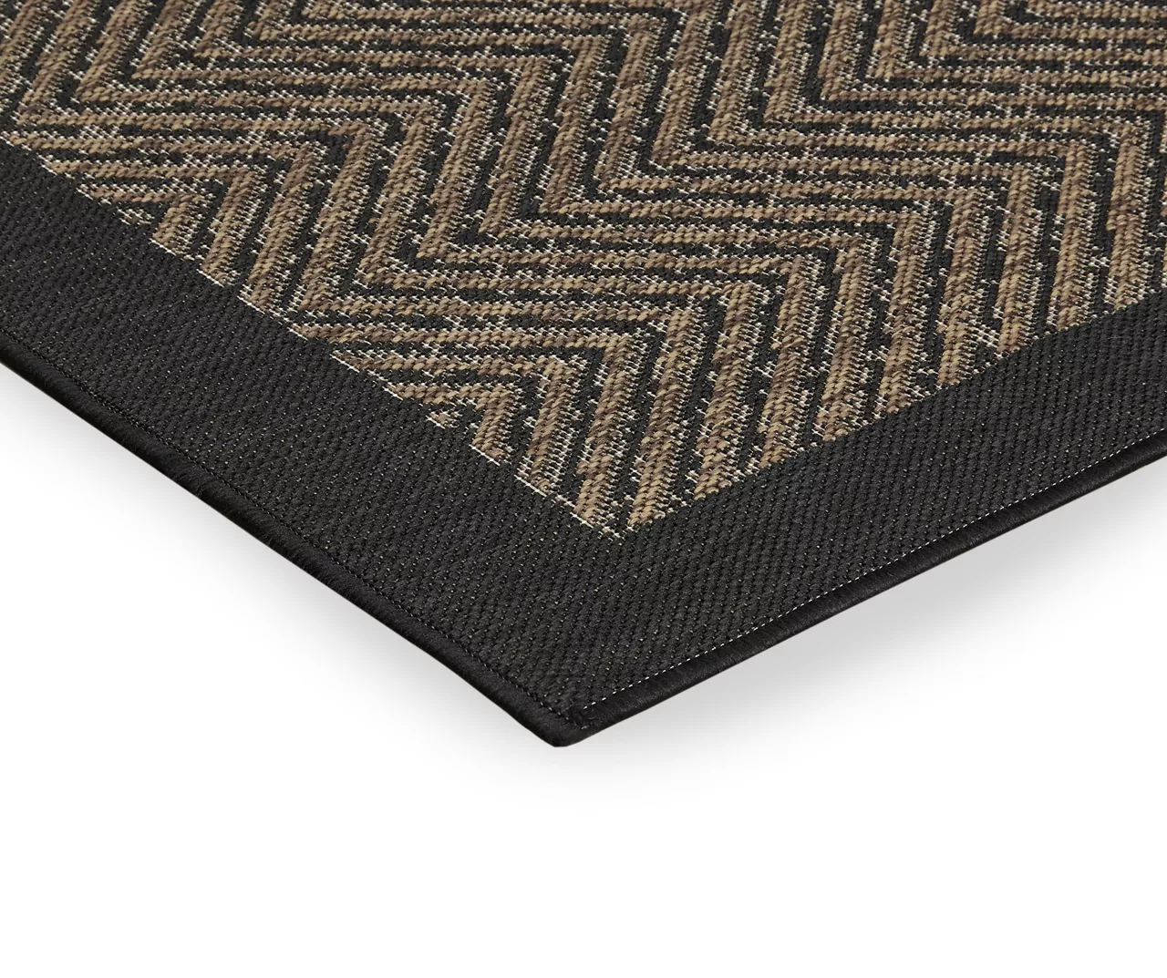 Biscayne Textured Chevron Outdoor Area Rug, (5' X 7') 8 Biscayne Textured Chevron Outdoor Area Rug, (5' X 7') - Image 6