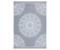 Plastic Outdoor Area Rug, (5' X 7') -Chic Furniture Store 810546221 1