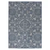 Broyhill Sandpointe Cobalt & Ecru Damask Outdoor Area Rug -Chic Furniture Store 810546507 810546506 810546505 810546504 810546503