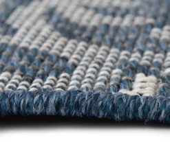 Broyhill Sandpointe Cobalt & Ecru Damask Outdoor Area Rug -Chic Furniture Store 810546507 810546506 810546505 810546504 810546503 6