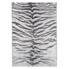 Dolce Ivory & Black Bengal Stripe Outdoor Area Rug