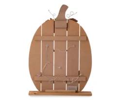 Slatted Jack O'Lantern Light-Up Decor -Chic Furniture Store 810547771 3