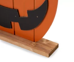 Slatted Jack O'Lantern Light-Up Decor -Chic Furniture Store 810547771 5