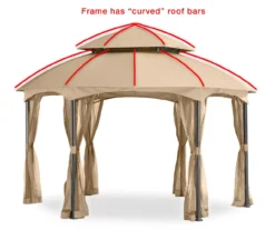 Heritage Hexagon Gazebo Replacement Riplock Canopy 38 Heritage Hexagon Gazebo Replacement Riplock Canopy -Chic Furniture Store 810548647 41