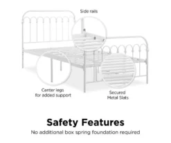 Novogratz Bright Pop Metal Bed -Chic Furniture Store 810548771 4