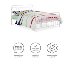 Novogratz Bright Pop Metal Bed -Chic Furniture Store 810548773 1