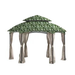 Heritage Gazebo Palm Leaves Replacement Canopy 33 Heritage Gazebo Palm Leaves Replacement Canopy -Chic Furniture Store 810549192 81