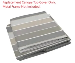 Pinehurst Gazebo Stone Stripe Replacement Canopy -Chic Furniture Store 810549220 21