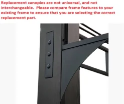 Shadow Creek Gazebo Canyon Stripe Replacement Canopy -Chic Furniture Store 810549223 3