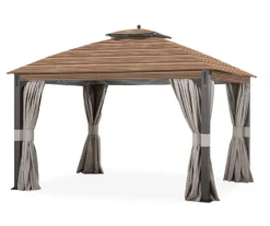 Shadow Creek Gazebo Canyon Stripe Replacement Canopy -Chic Furniture Store 810549223 6