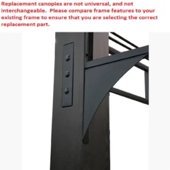 Shadow Creek Gazebo Palm Leaves Replacement Canopy -Chic Furniture Store 810549235 31