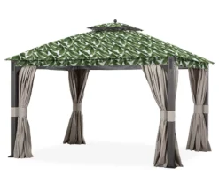 Shadow Creek Gazebo Palm Leaves Replacement Canopy -Chic Furniture Store 810549235 6