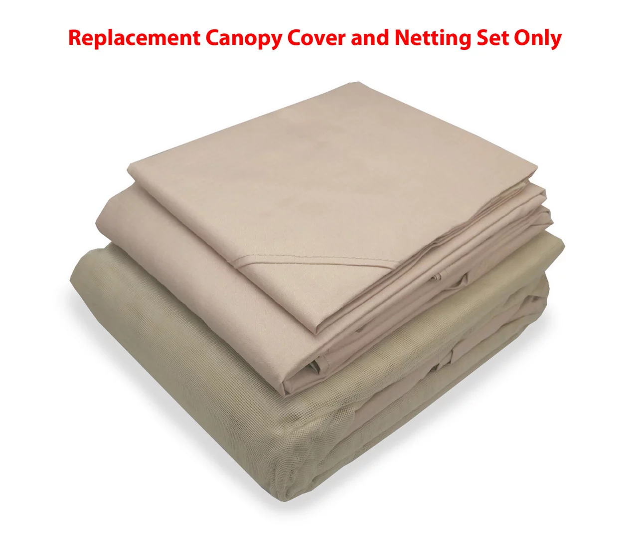 Heritage Gazebo Beige Replacement Riplock Canopy & Side Mosquito Netting Set 4 Heritage Gazebo Beige Replacement Riplock Canopy & Side Mosquito Netting Set - Image 2