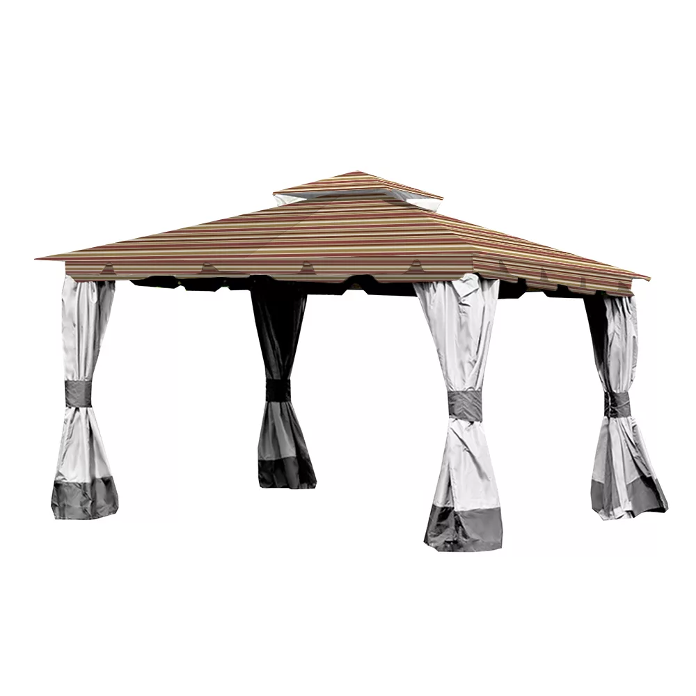 Monterey Gazebo Canyon Stripe Replacement Canopy 7 Monterey Gazebo Canyon Stripe Replacement Canopy - Image 5