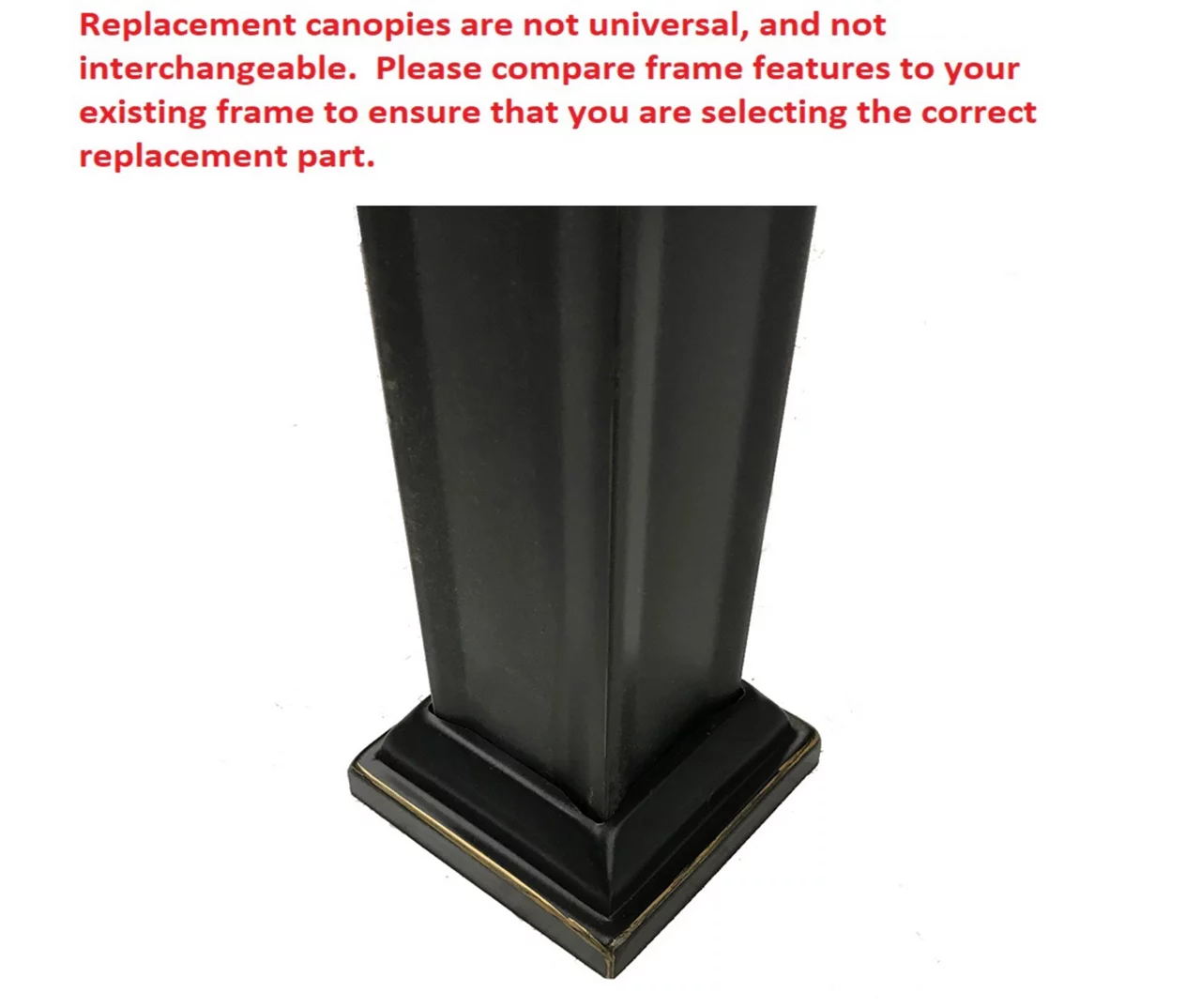 Oakmont Gazebo Beige Replacement Canopy 8 Oakmont Gazebo Beige Replacement Canopy - Image 6