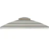 Westbrook Gazebo Stone Stripe Replacement Canopy -Chic Furniture Store 810549285 1