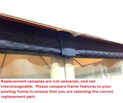 Riviera Sonoma Gazebo Beige Replacement Riplock Canopy 15 Riviera Sonoma Gazebo Beige Replacement Riplock Canopy -Chic Furniture Store 810549307 6