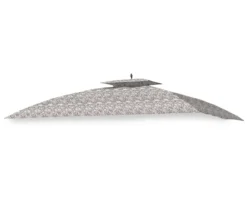 Riviera Sonoma Gazebo Beige Damask Replacement Canopy