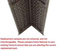 Riviera Sonoma Gazebo Midnight Blue Trellis Replacement Canopy -Chic Furniture Store 810549316 7