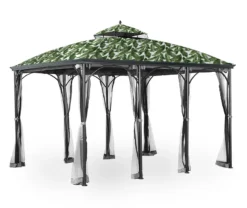 Somerset Gazebo Palm Leaves Replacement Canopy -Chic Furniture Store 810549338 3